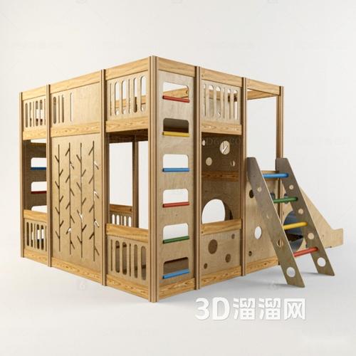 上下床SU模型设计指南 从建模到细节的完整流程